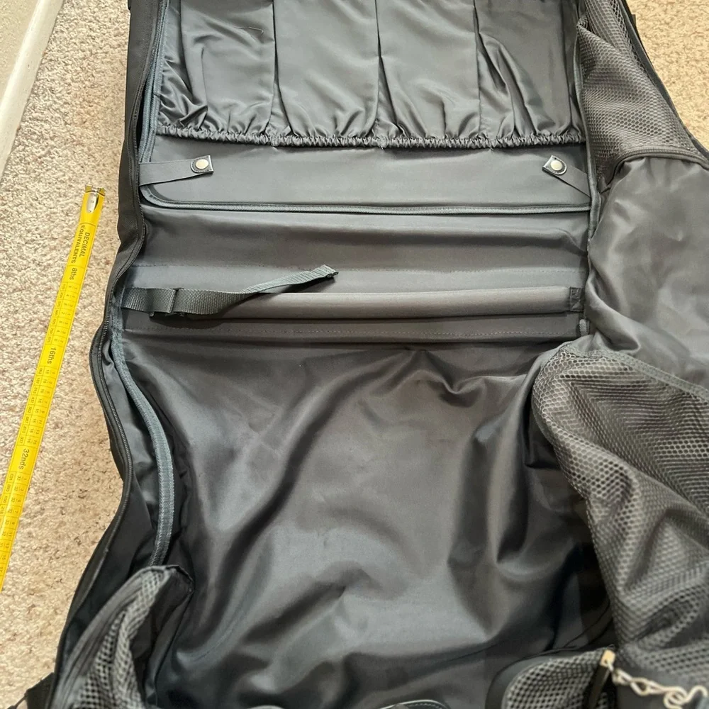 New‎ BMW Black Garment Bag Travel Carry On Luggage